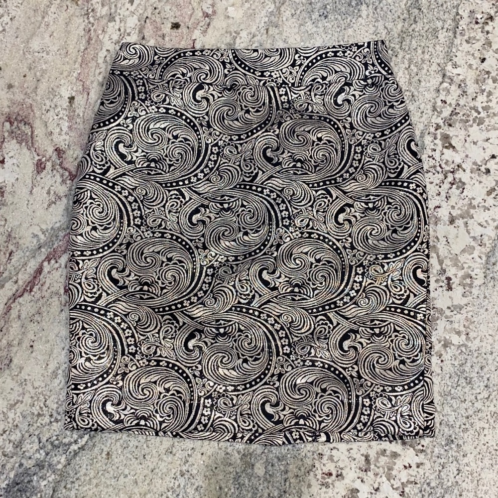 Ann Taylor sparky pencil skirt